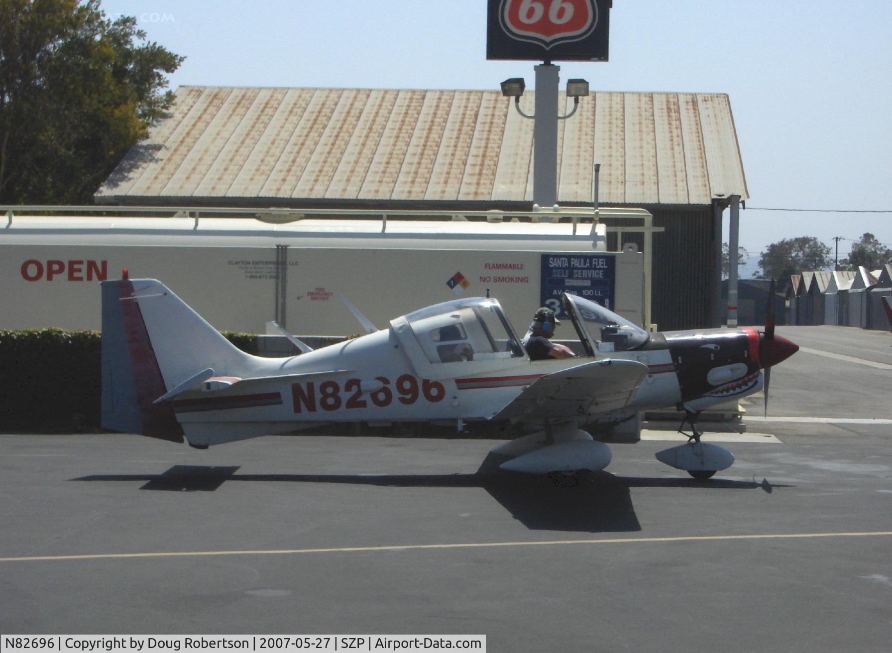 N82696, 1971 Scottish Aviation Bulldog Series 100 Model 101 C/N BH100/128, 1971 Scottish Aviation Series 100 Model 101 BULLDOG, Lycoming IO-360-A1B6 200 Hp, former standard primary trainer of Swedish Air Force as SK61, Fully aerobatic, Experimental category, refueling