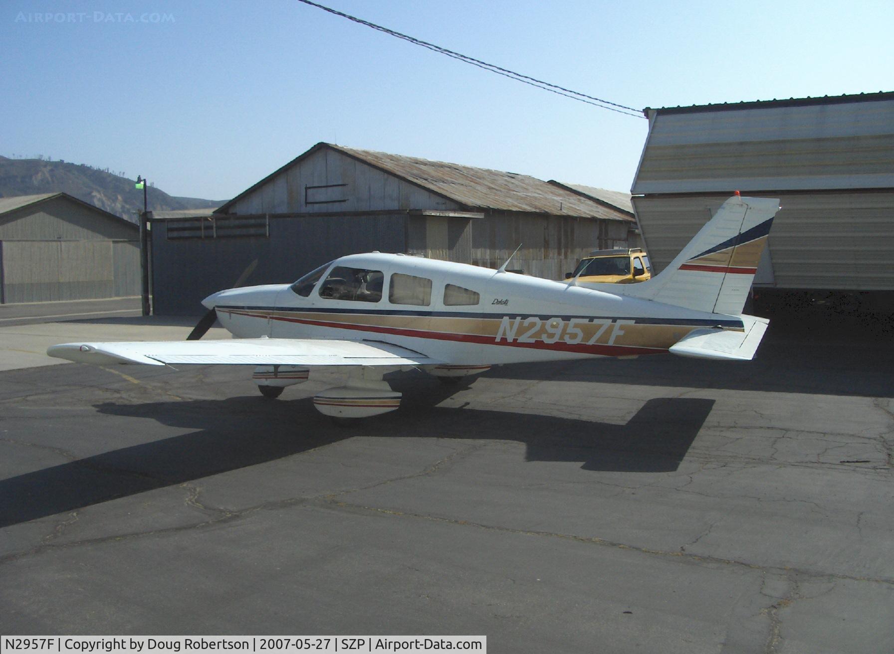 N2957F, 1979 Piper PA-28-236 Dakota C/N 28-7911273, 1979 Piper PA-28-236 DAKOTA, Lycoming O-540-J3A5D 235 Hp