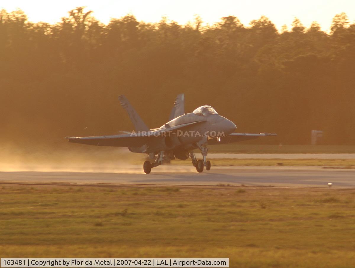 163481, 1988 McDonnell Douglas F/A-18C Hornet C/N 712/C041, F-18