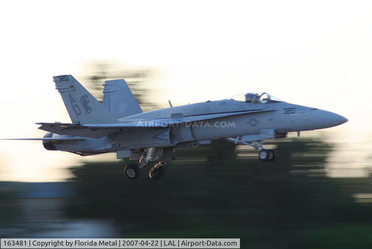 163481, 1988 McDonnell Douglas F/A-18C Hornet C/N 712/C041, F-18