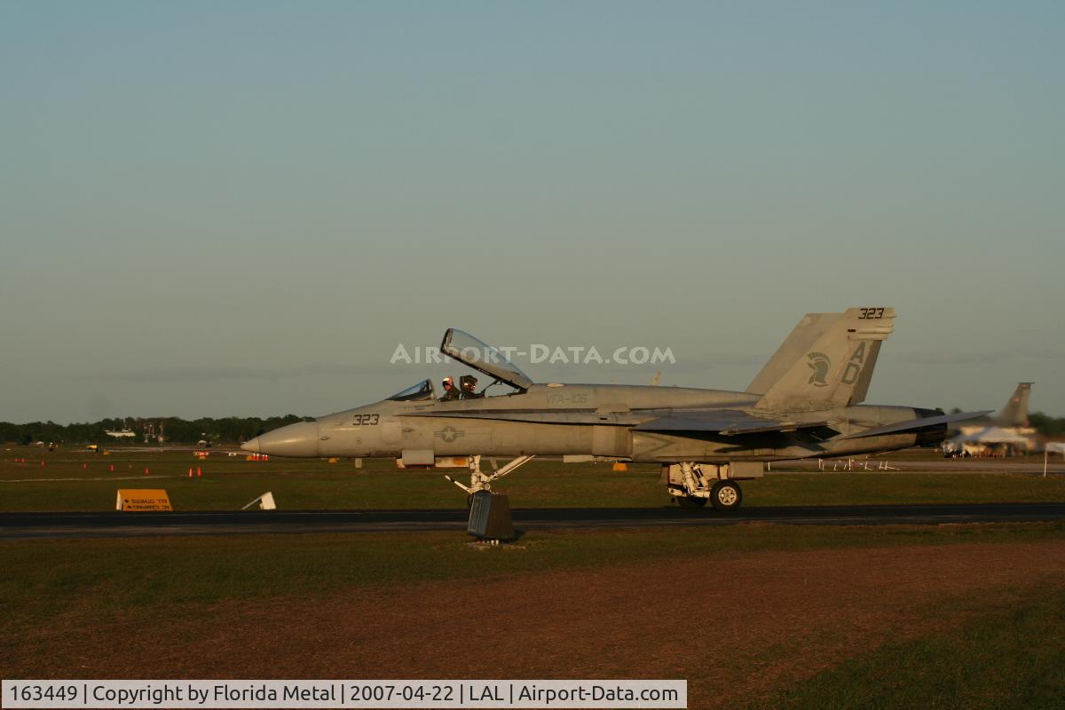 163449, 1988 McDonnell Douglas F/A-18C Hornet C/N 0659, F-18