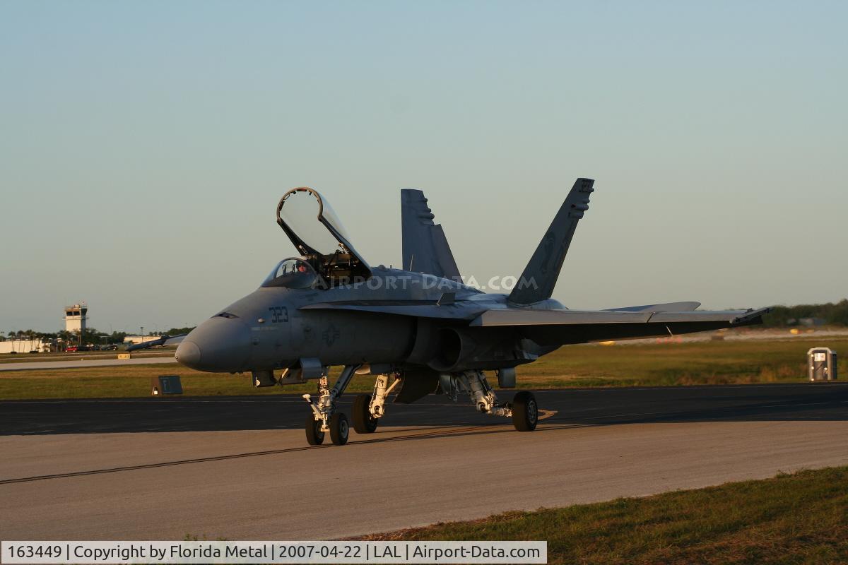 163449, 1988 McDonnell Douglas F/A-18C Hornet C/N 0659, F-18
