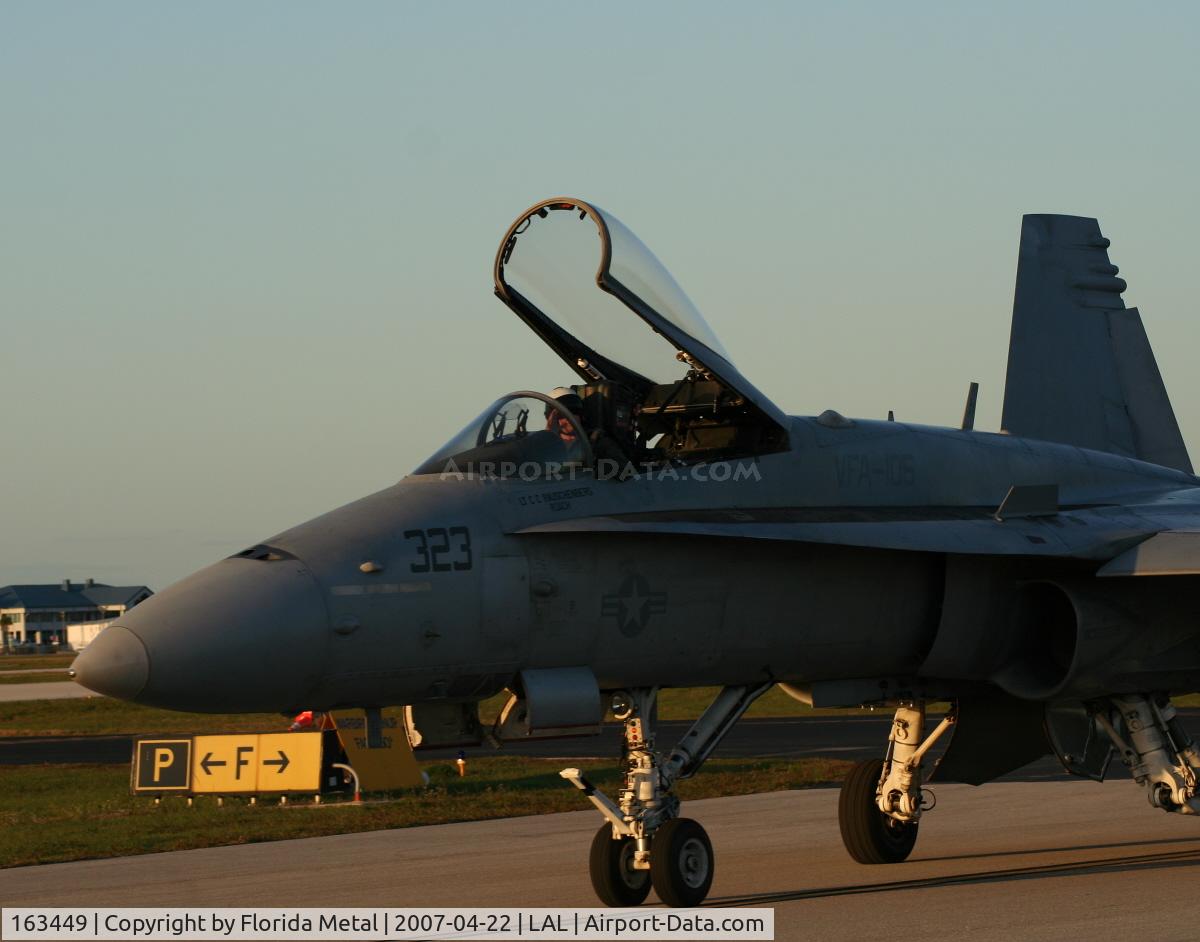 163449, 1988 McDonnell Douglas F/A-18C Hornet C/N 0659, F-18