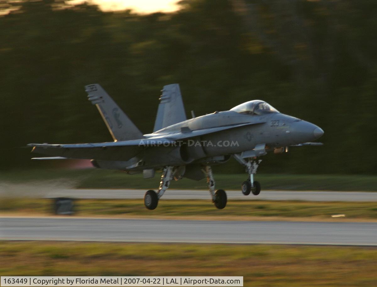 163449, 1988 McDonnell Douglas F/A-18C Hornet C/N 0659, F-18