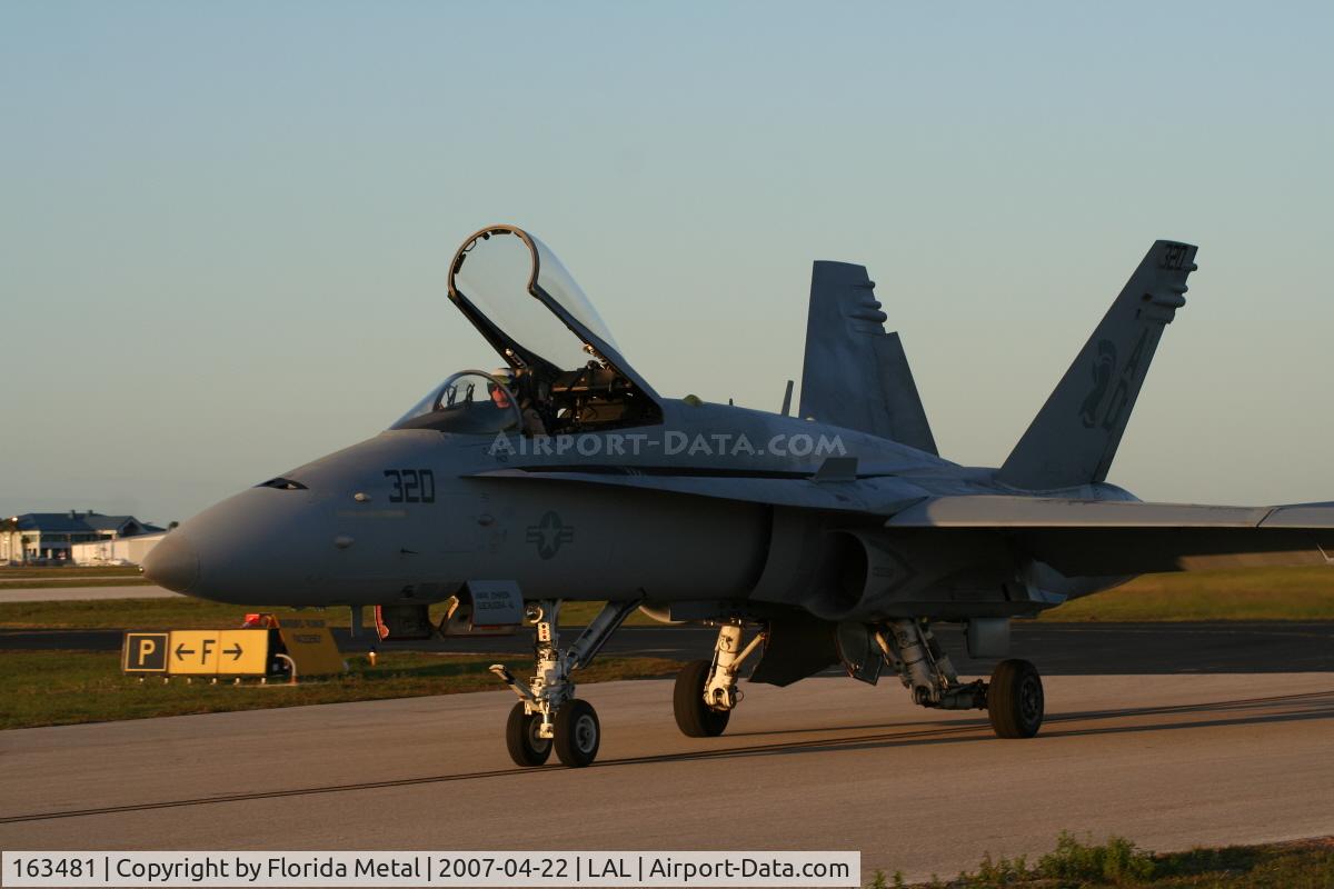 163481, 1988 McDonnell Douglas F/A-18C Hornet C/N 712/C041, F-18
