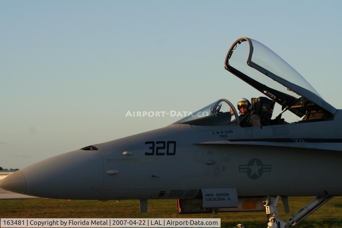 163481, 1988 McDonnell Douglas F/A-18C Hornet C/N 712/C041, F-18