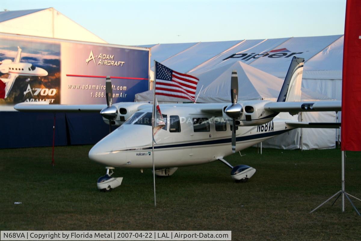 N68VA, 2007 Vulcanair P-68C C/N 440/C, P68