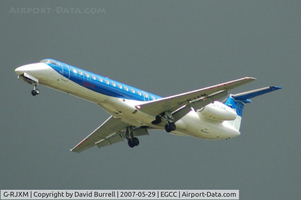 G-RJXM, 2000 Embraer ERJ-145MP (EMB-145MP) C/N 145216, BMI - Landing