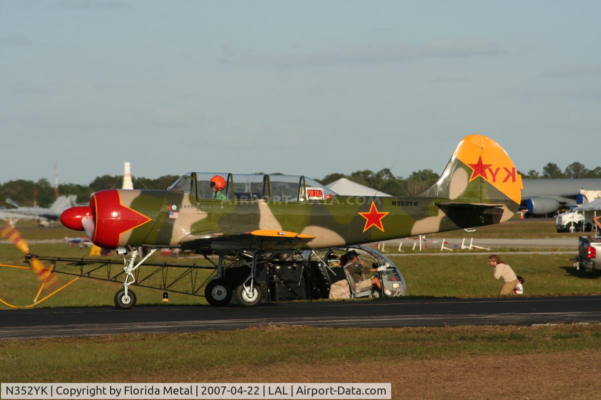 N352YK, 1989 Yakovlev (Aerostar) Yak-52W C/N 8910105, Yak 52