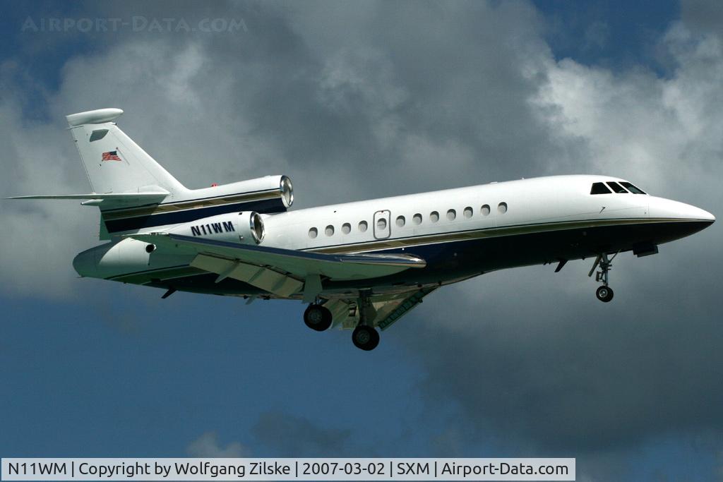 N11WM, 1999 Dassault Falcon 900EX C/N 58, visitor