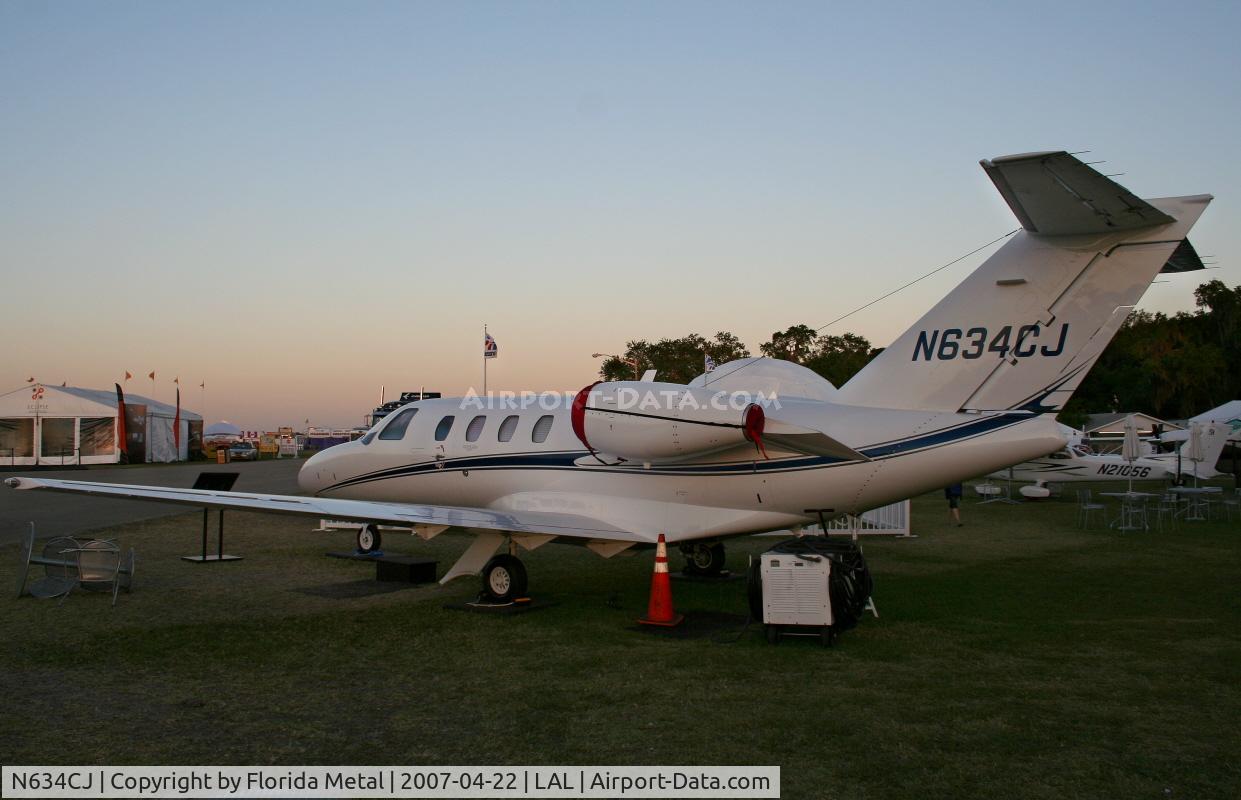 N634CJ, Cessna 525 CitationJet CJ1+ C/N 525-0634, C525