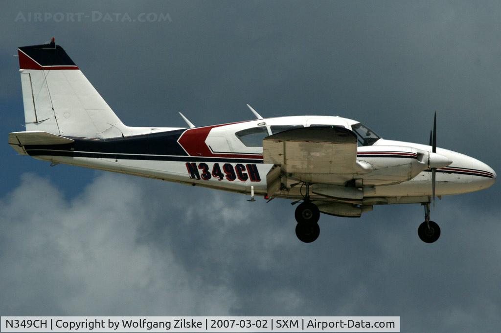 N349CH, 1968 Piper PA-23-250 C/N 27-3949, visitor