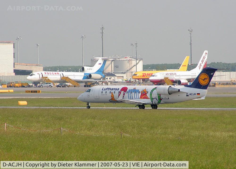 D-ACJH, 1998 Canadair CRJ-200LR (CL-600-2B19) C/N 7266, Lufthansa Cityline CRJ-100LR