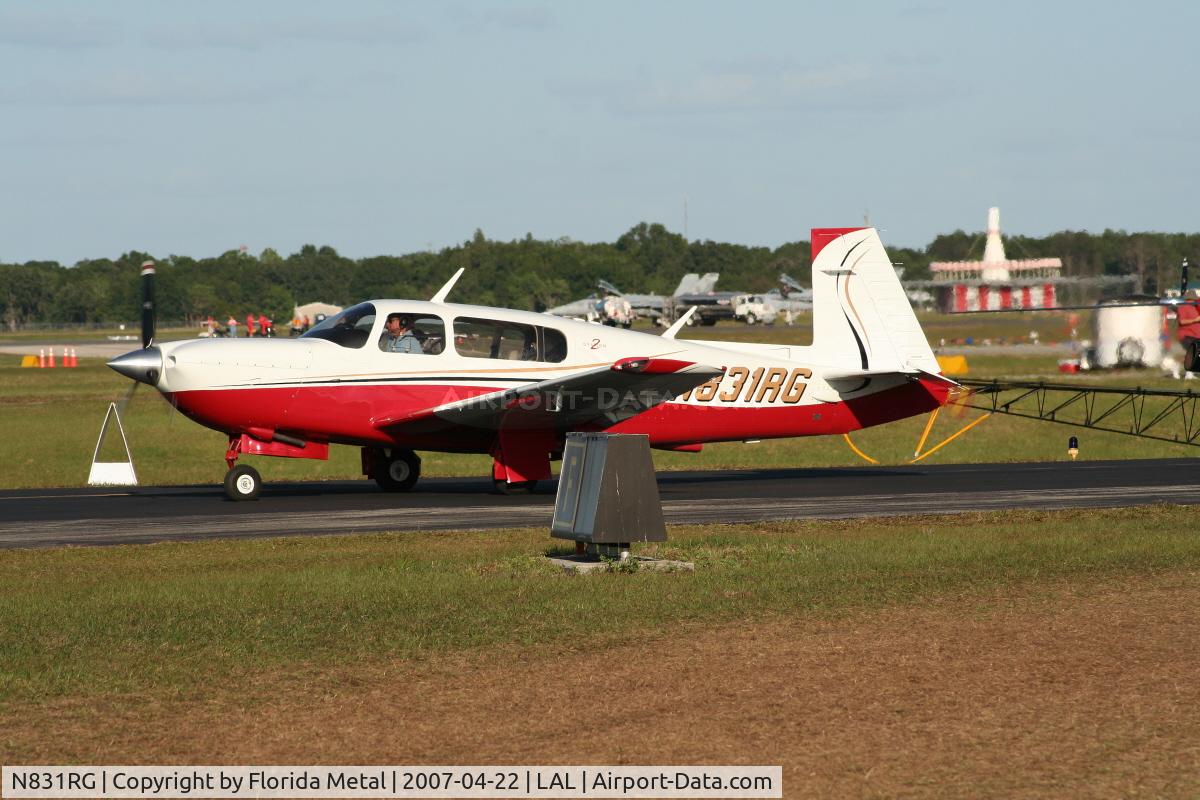 N831RG, 1999 Mooney M20R Ovation C/N 29-0182, M20R