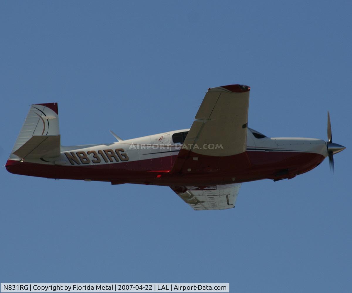 N831RG, 1999 Mooney M20R Ovation C/N 29-0182, M20R
