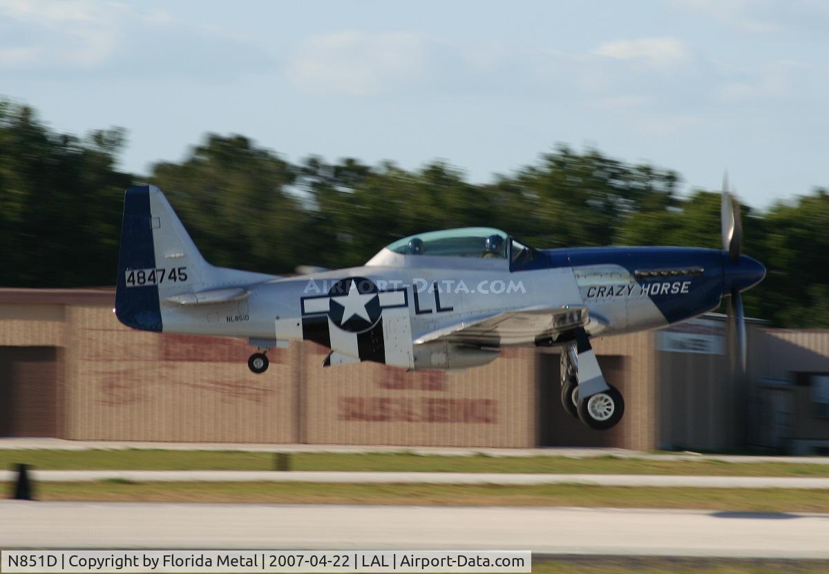 N851D, 1944 North American P-51D Mustang C/N 44-84745, P-51D