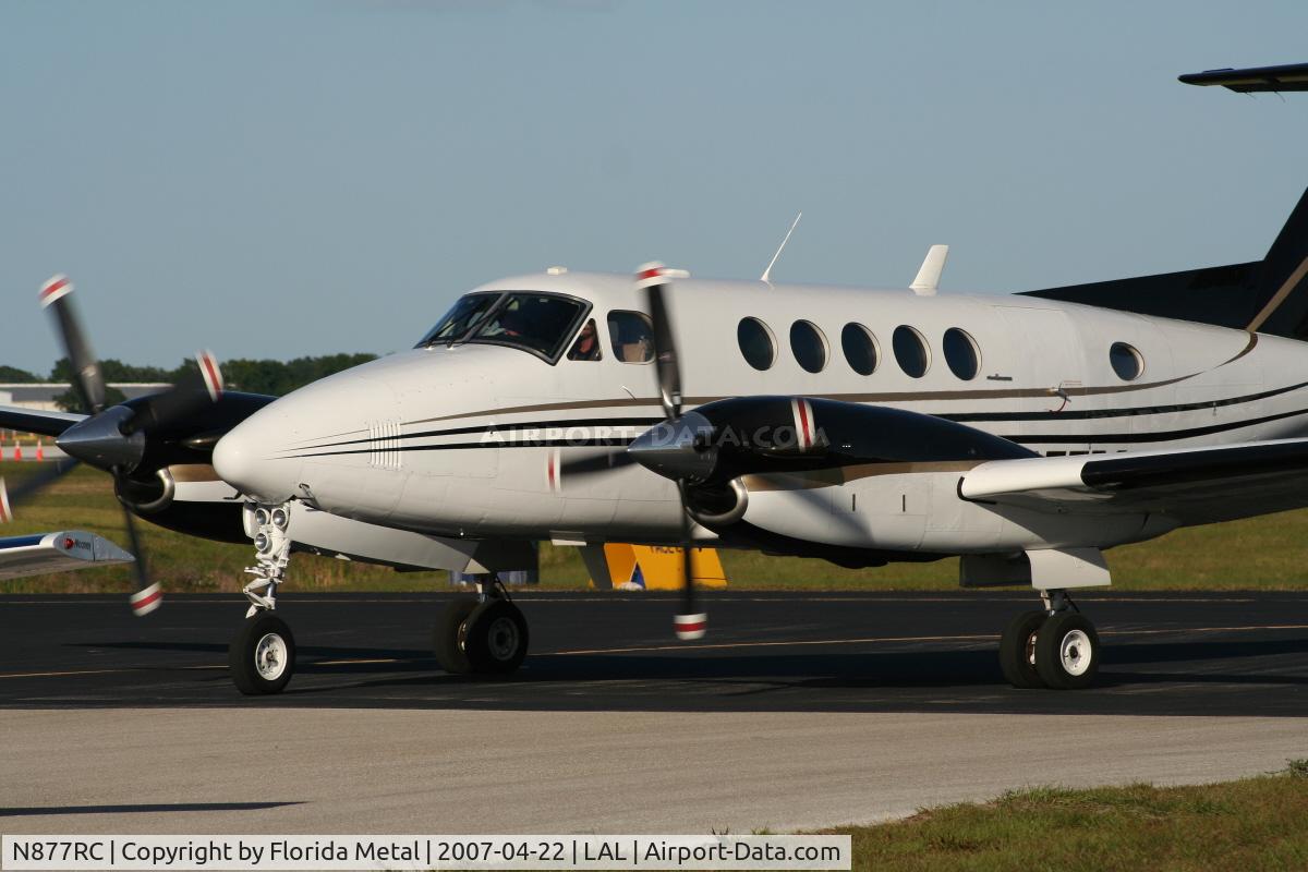 N877RC, 1981 Beech B200 King Air C/N BB-978, B200