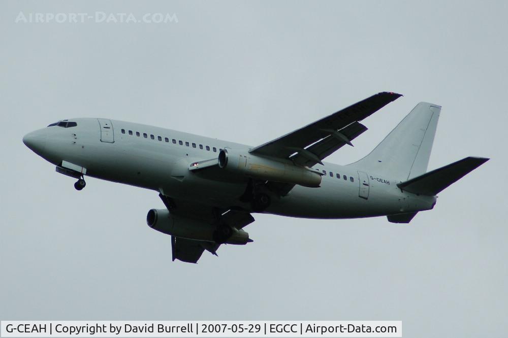 G-CEAH, 1975 Boeing 737-229 C/N 21135, European Aviation Air Charter - Landing