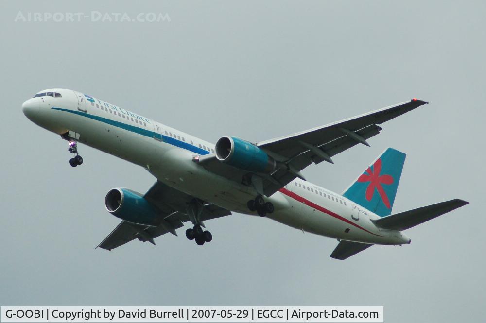 G-OOBI, 1993 Boeing 757-2B7 C/N 27146, First Choice - Landing