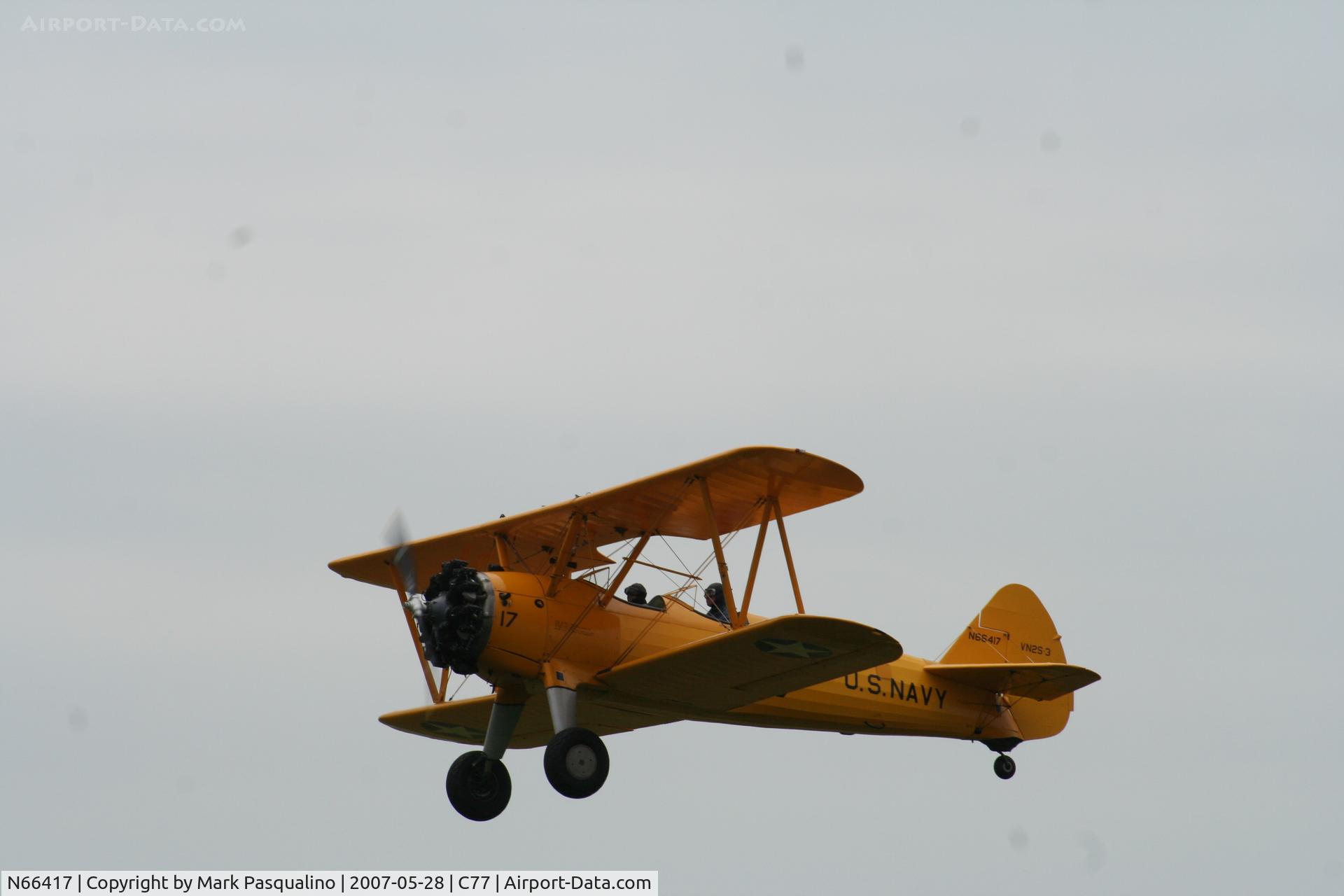 N66417, 1942 Boeing B75N1 C/N 75-6826, Stearman