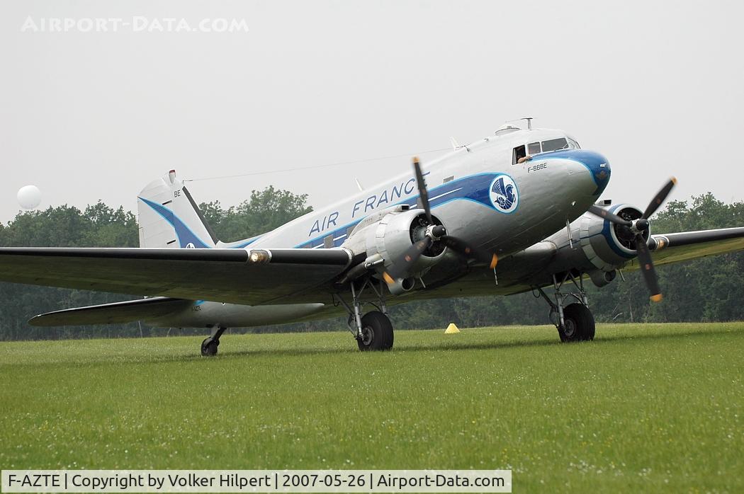 F-AZTE, 1943 Douglas C-47A-1-DL  Skytrain C/N 9172, at the LFFQ airshow 2007