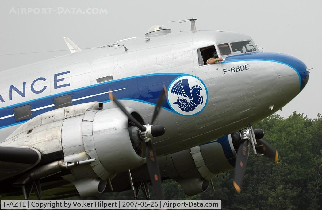 F-AZTE, 1943 Douglas C-47A-1-DL  Skytrain C/N 9172, at the LFFQ airshow 2007