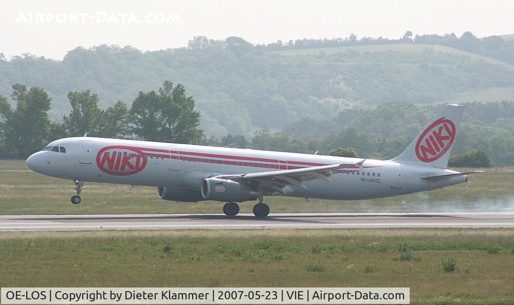 OE-LOS, 2001 Airbus A321-231 C/N 1487, Austrian -colorNIKI-A321-231
