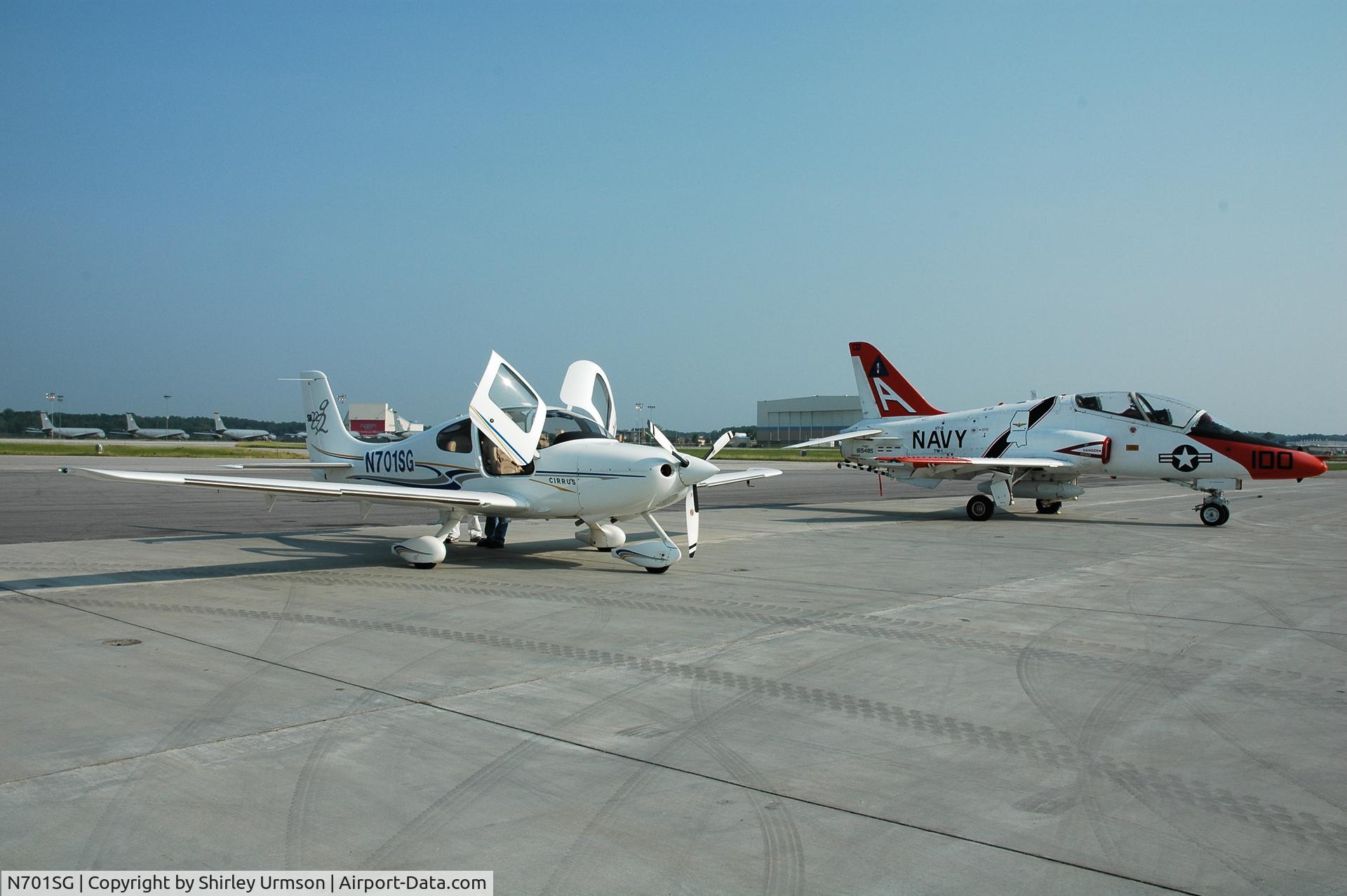 N701SG, 2004 Cirrus SR22 G2 C/N 0963, somewhere in Mississippi