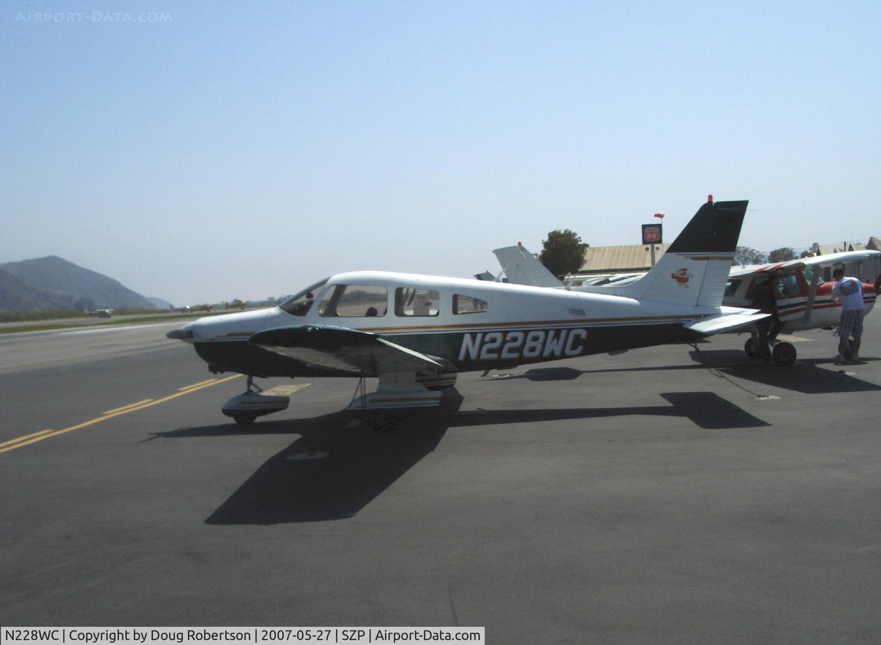 N228WC, 1983 Piper PA-28-161 C/N 28-8416023, 1983 Piper PA-28-161 WARRIOR II, Lycoming O-320-D3G 160 Hp