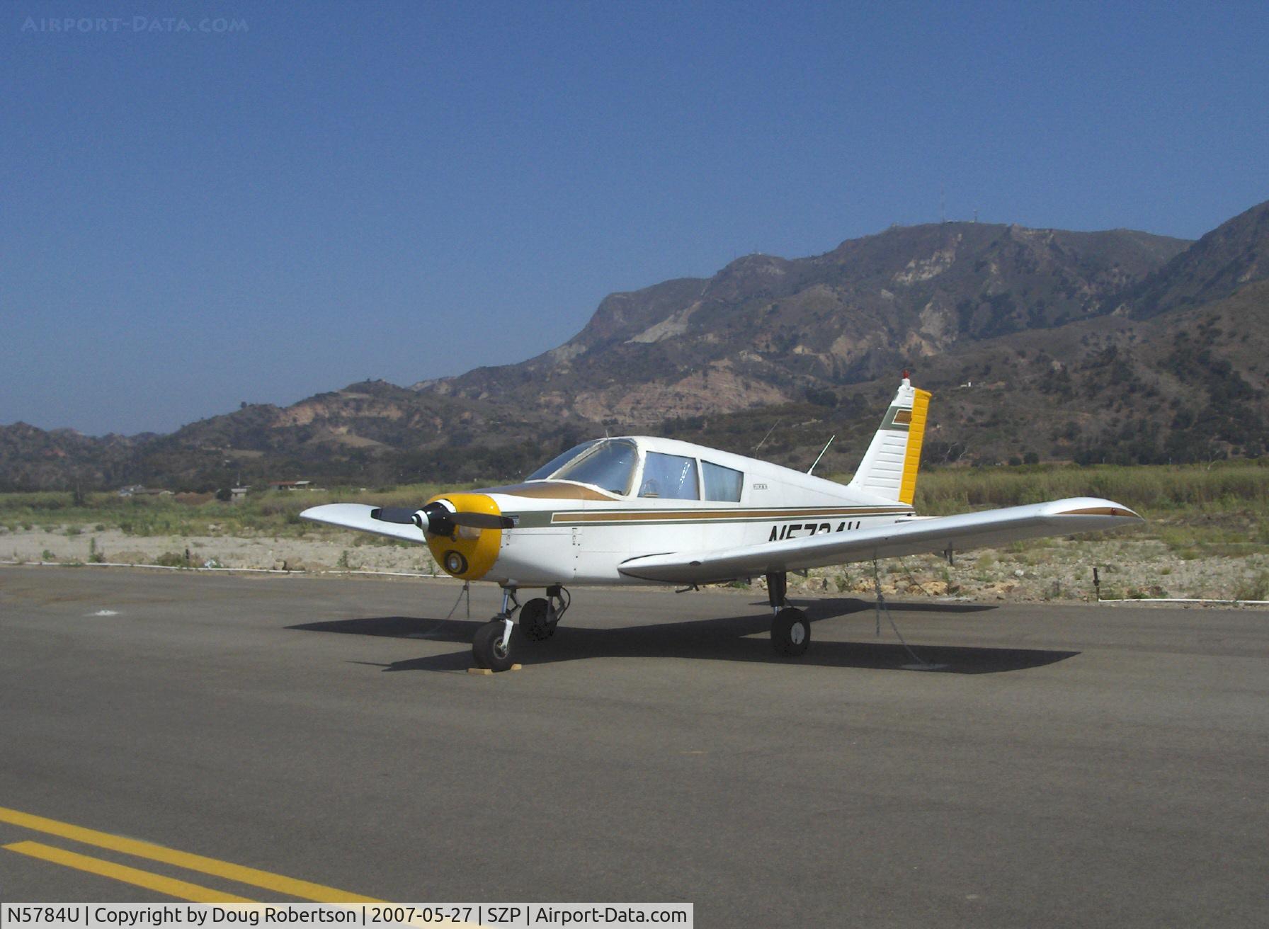 N5784U, 1970 Piper PA-28-140 Cherokee C/N 28-26608, 1970 Piper PA-28-140C CHEROKEE, Lycoming O-320-E2A 150 Hp