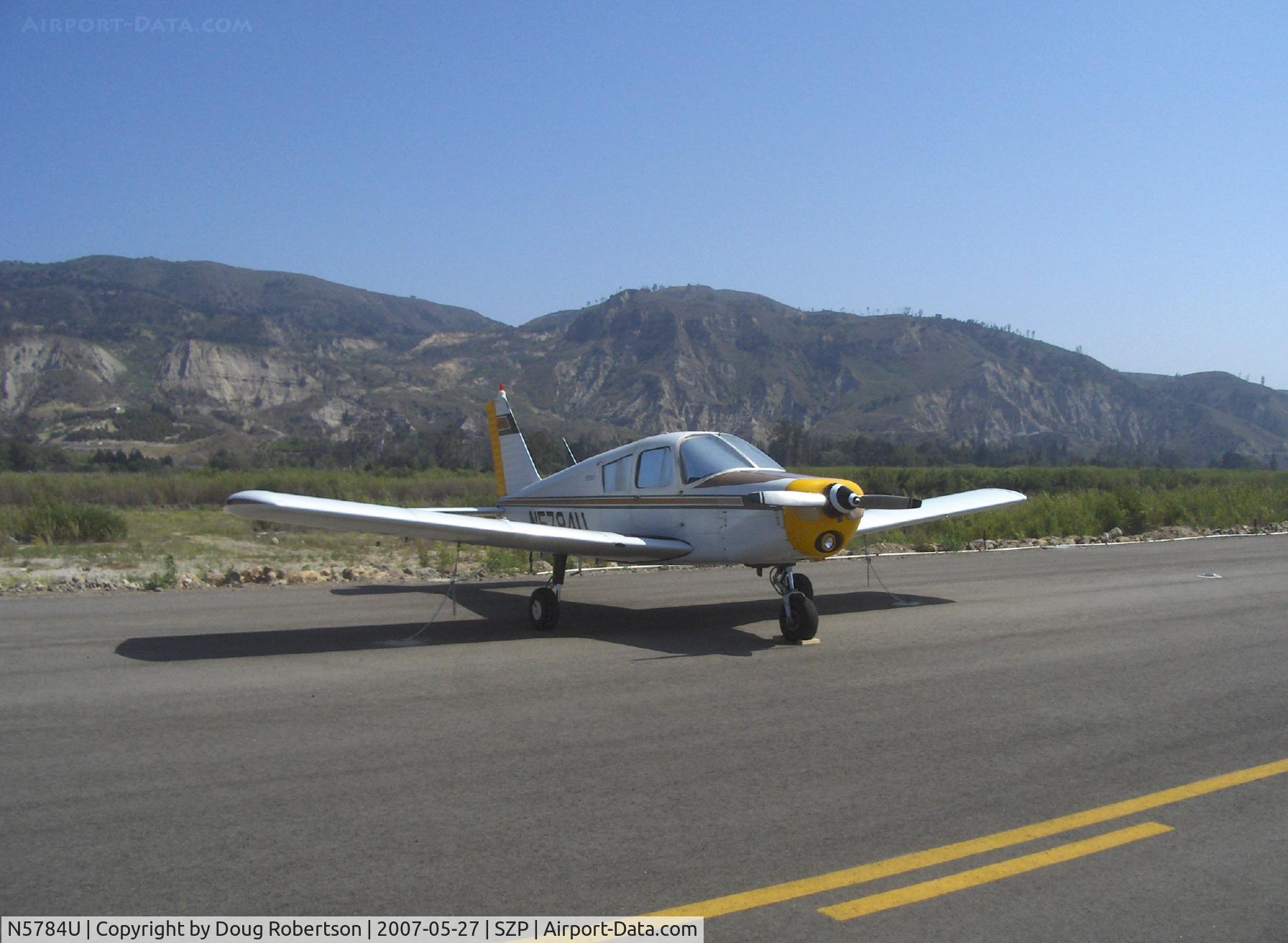N5784U, 1970 Piper PA-28-140 Cherokee C/N 28-26608, 1970 Piper PA-28-140C CHEROKEE, Lycoming O-320-E2A 150 Hp