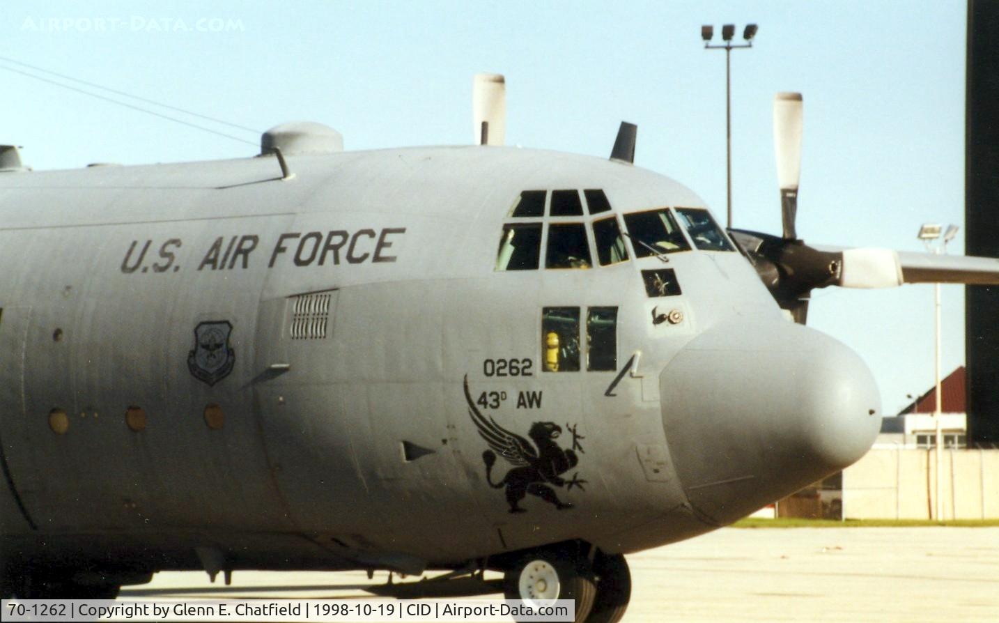 70-1262, 1970 Lockheed C-130E-LM Hercules C/N 382-4414, C-130E close up