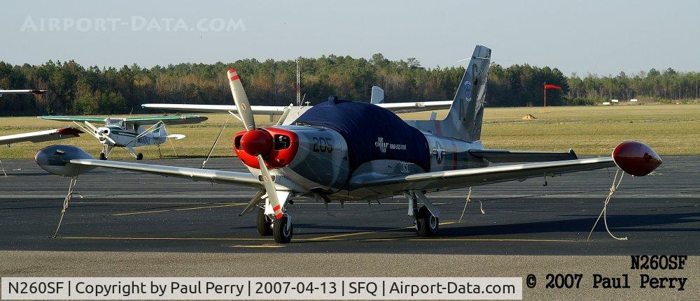 N260SF, 1979 SIAI-Marchetti F-260C C/N 374/35-001, Not a regular sight in Suffolk