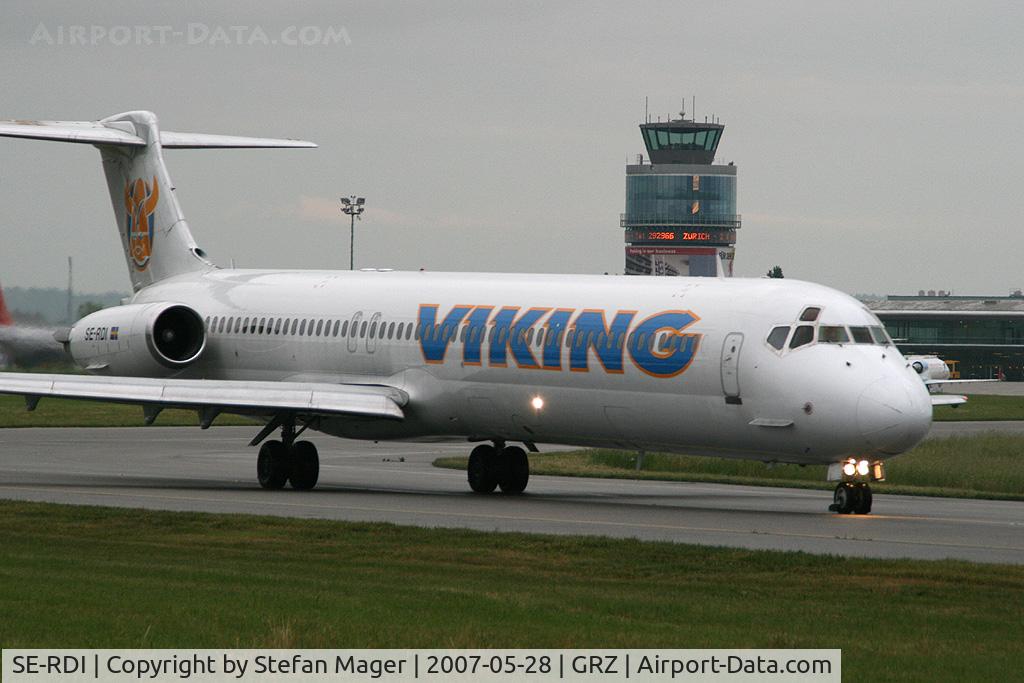 SE-RDI, 1989 McDonnell Douglas MD-83 (DC-9-83) C/N 49631, Viking MD-83