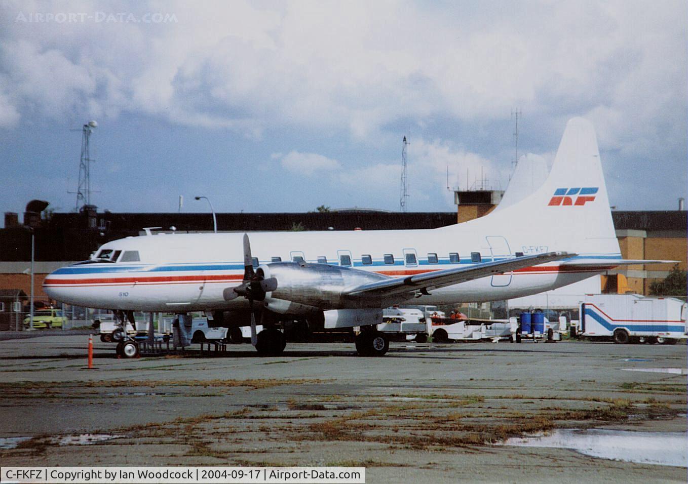 C-FKFZ, 1954 Convair 580(F) C/N 151, Convair 580/Kelowna Flightcraft/Vancouver