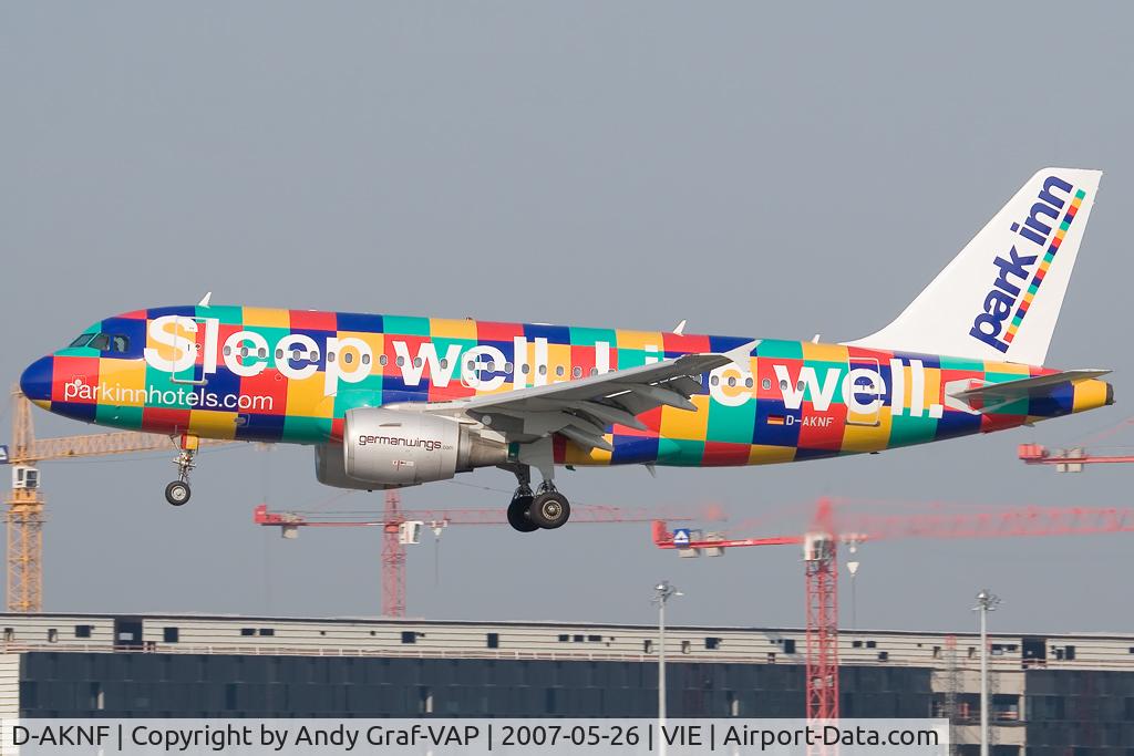 D-AKNF, 1997 Airbus A319-112 C/N 0646, Germanwings A319