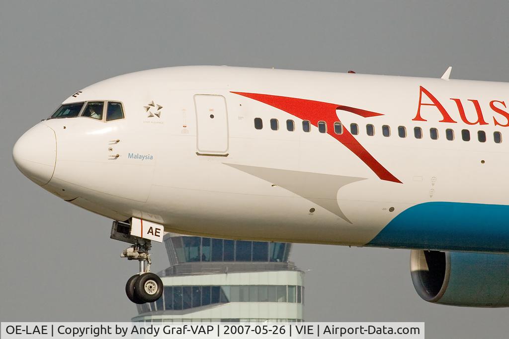 OE-LAE, 2000 Boeing 767-3Z9/ER C/N 30383, Austrian Airlines B767-300