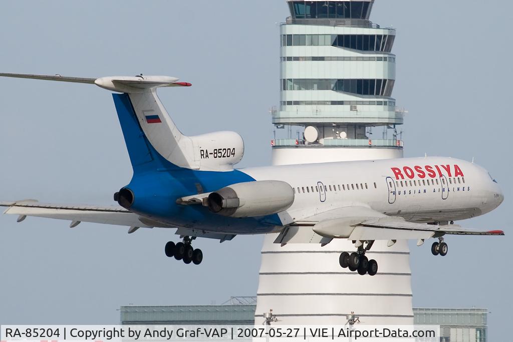 RA-85204, 1991 Tupolev Tu-154M C/N 91A886, Rossia TU154M