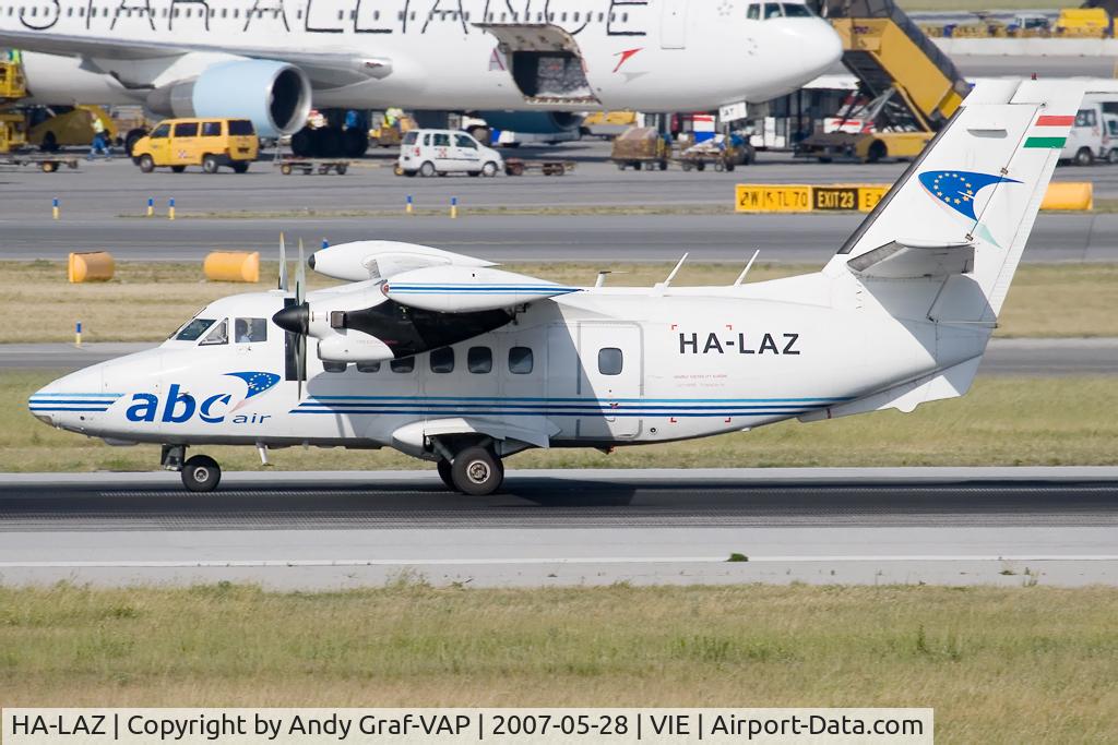 HA-LAZ, 1990 Let L-410UVP-E Turbolet C/N 902504, ABC Air Let410
