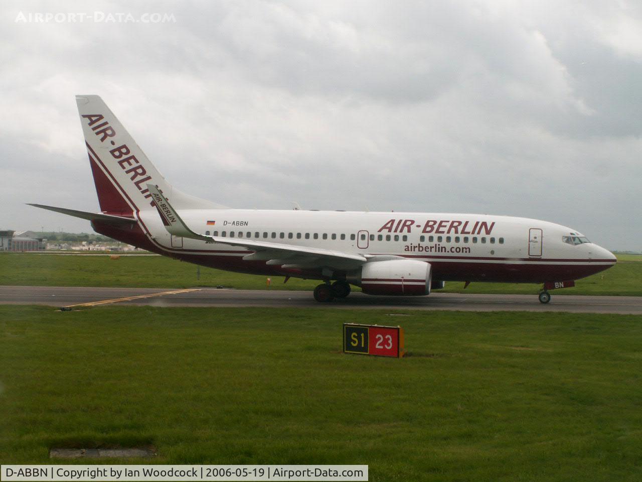 D-ABBN, 2004 Boeing 737-76Q C/N 30293, B737-76Q/Air Berlin/Berlin-Tegel