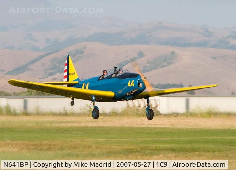 N641BP, Fairchild M-62A C/N 274HO, Touching down
