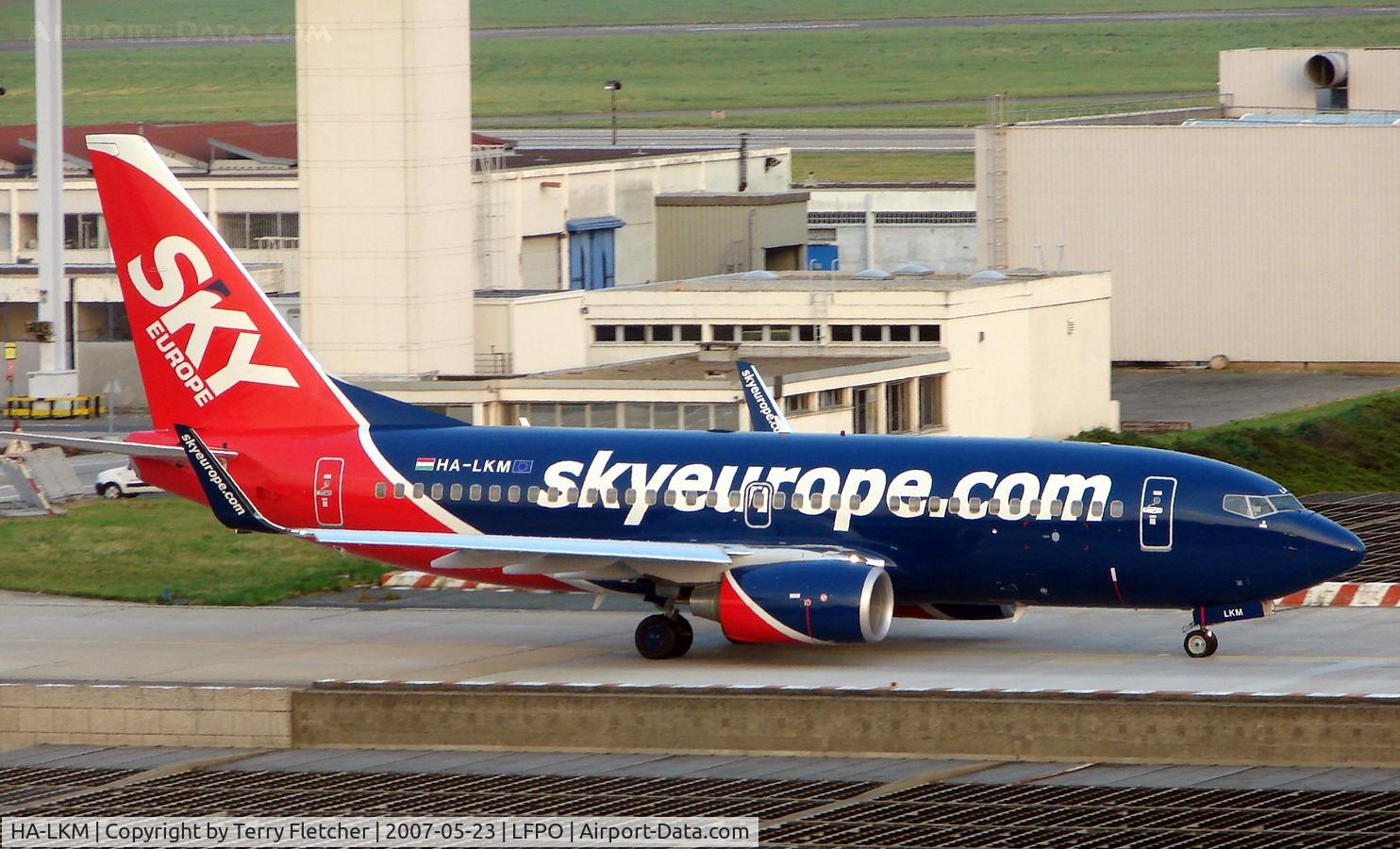 HA-LKM, 2007 Boeing 737-76N C/N 34758, Boeing 737