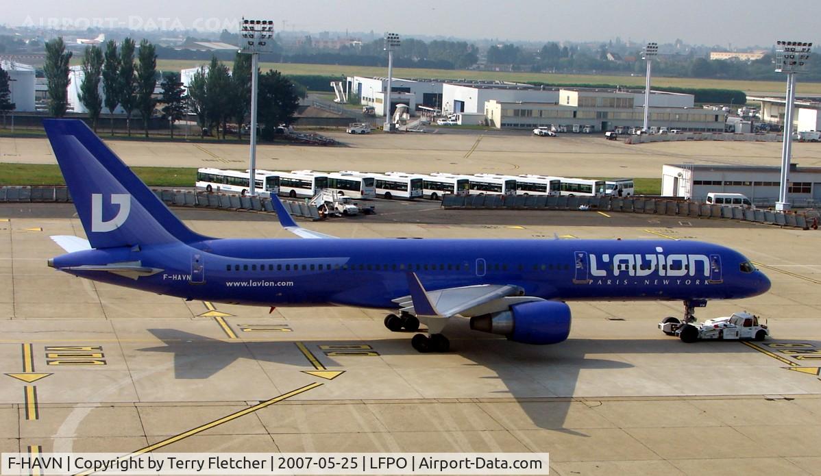 F-HAVN, 1991 Boeing 757-230 C/N 25140, Boeing 757