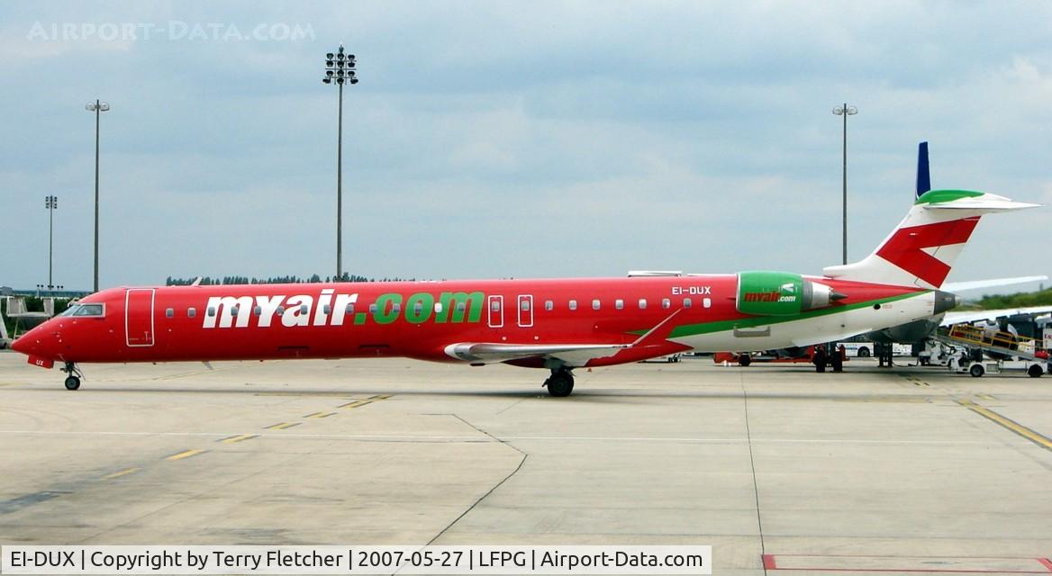 EI-DUX, Bombardier CRJ-900 (CL-600-2D24) C/N 15110, Canadair CLRJ 900