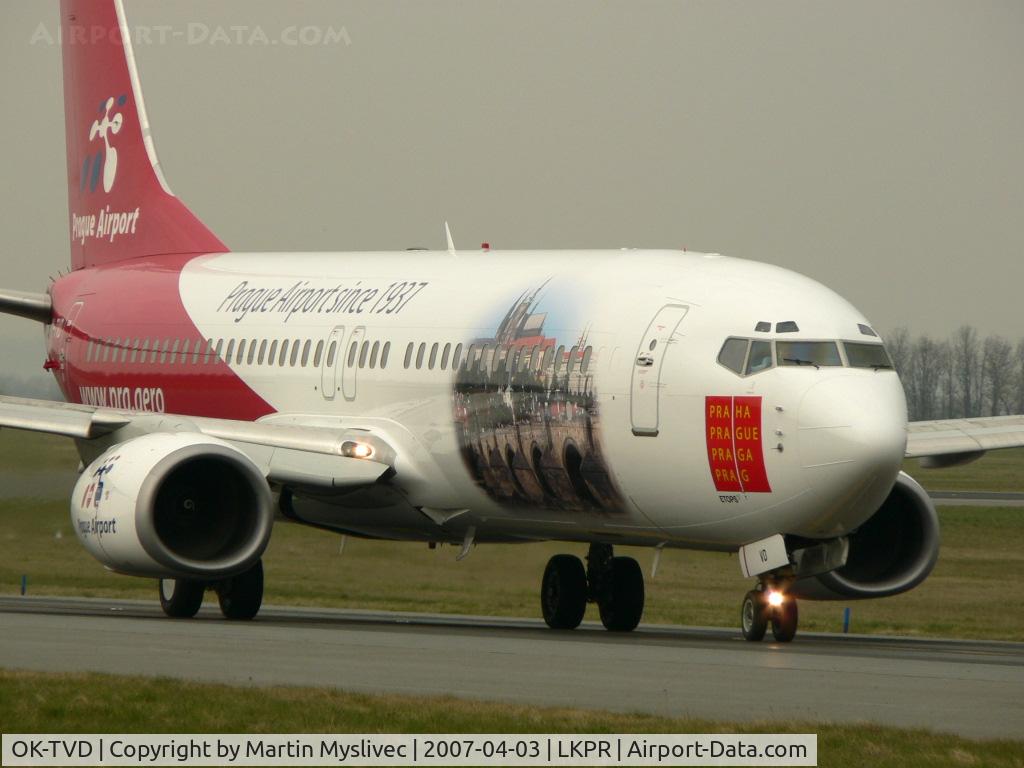 OK-TVD, 1999 Boeing 737-86N C/N 28595, B737-86N - Special color scheme 