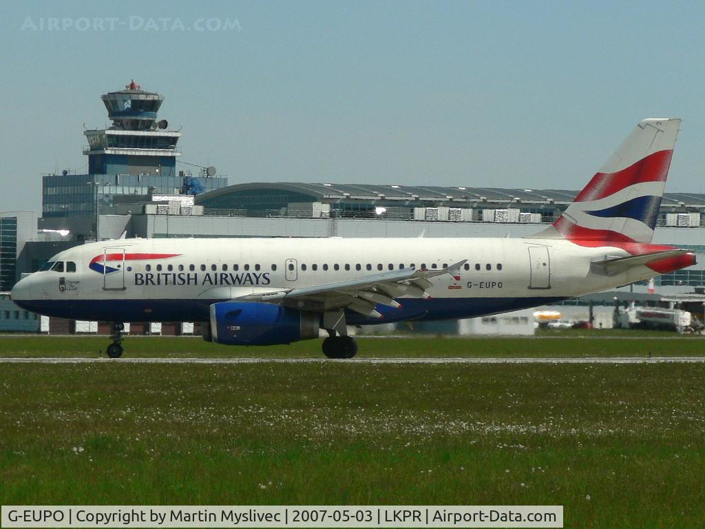 G-EUPO, 2000 Airbus A319-131 C/N 1279, A319-131