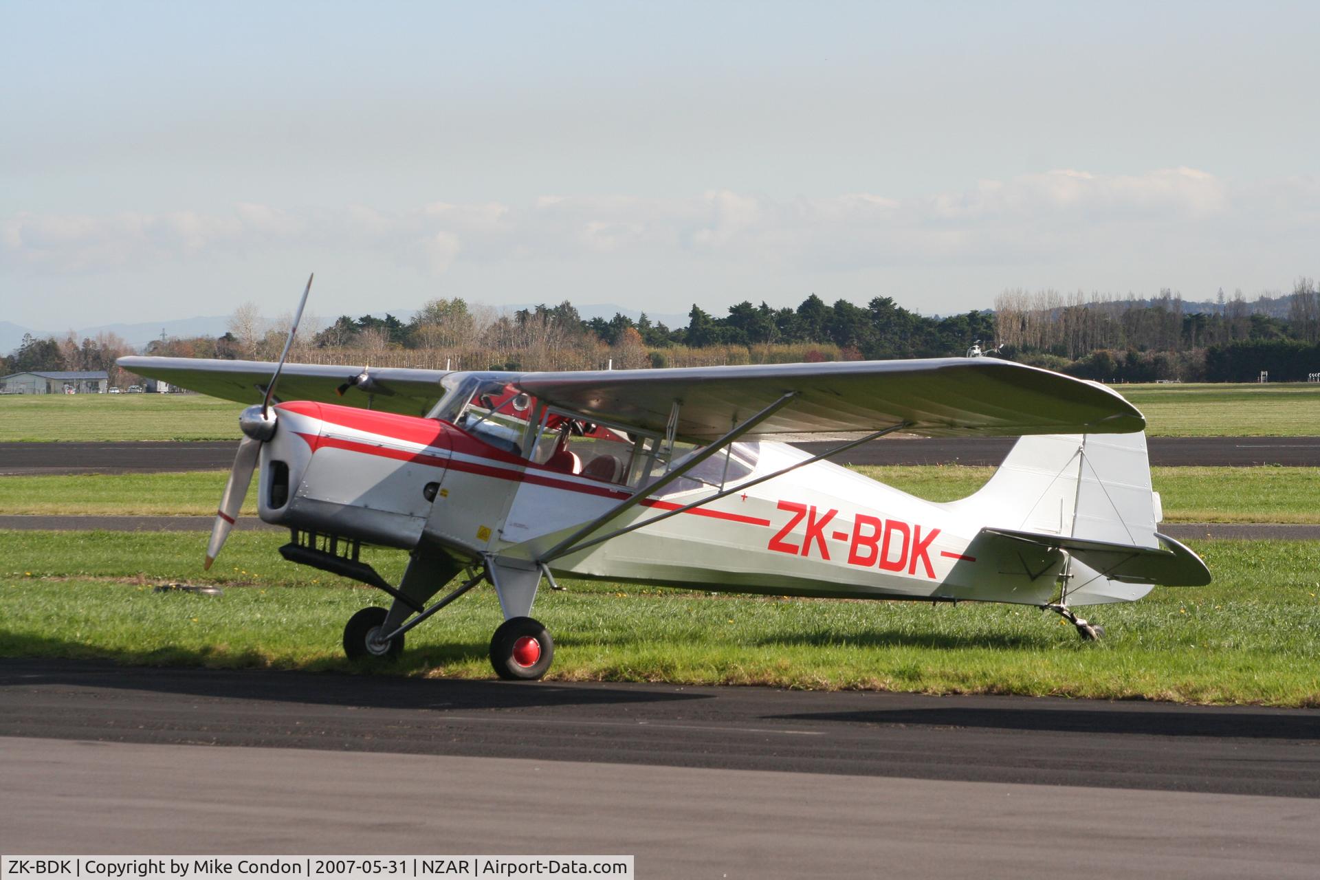 ZK-BDK, Auster J-5G Cirrus Autocar C/N 3070, A rare appearance by this aircraft