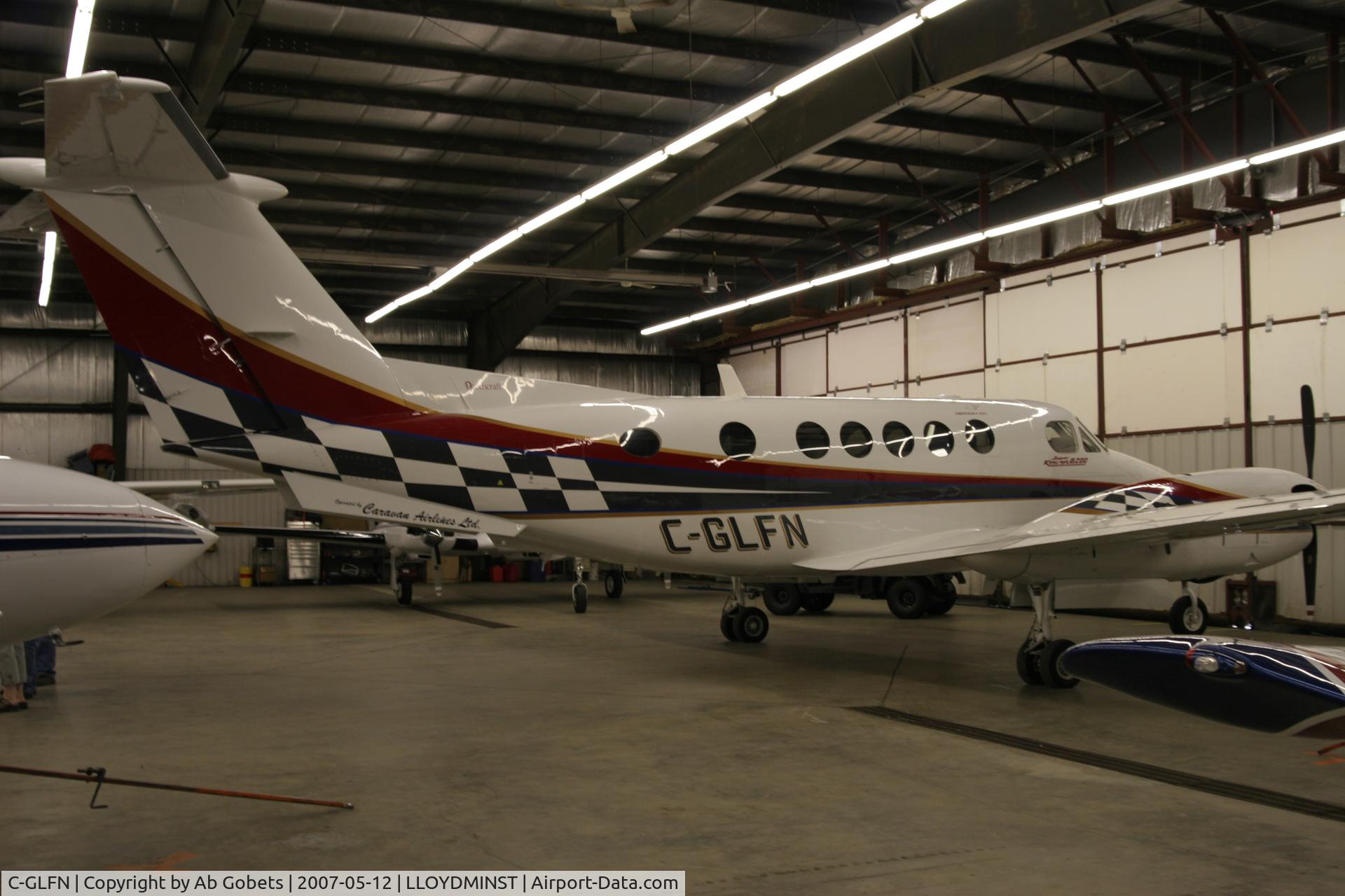 C-GLFN, 2001 Raytheon B200 King Air C/N BB-1738, waiting for work