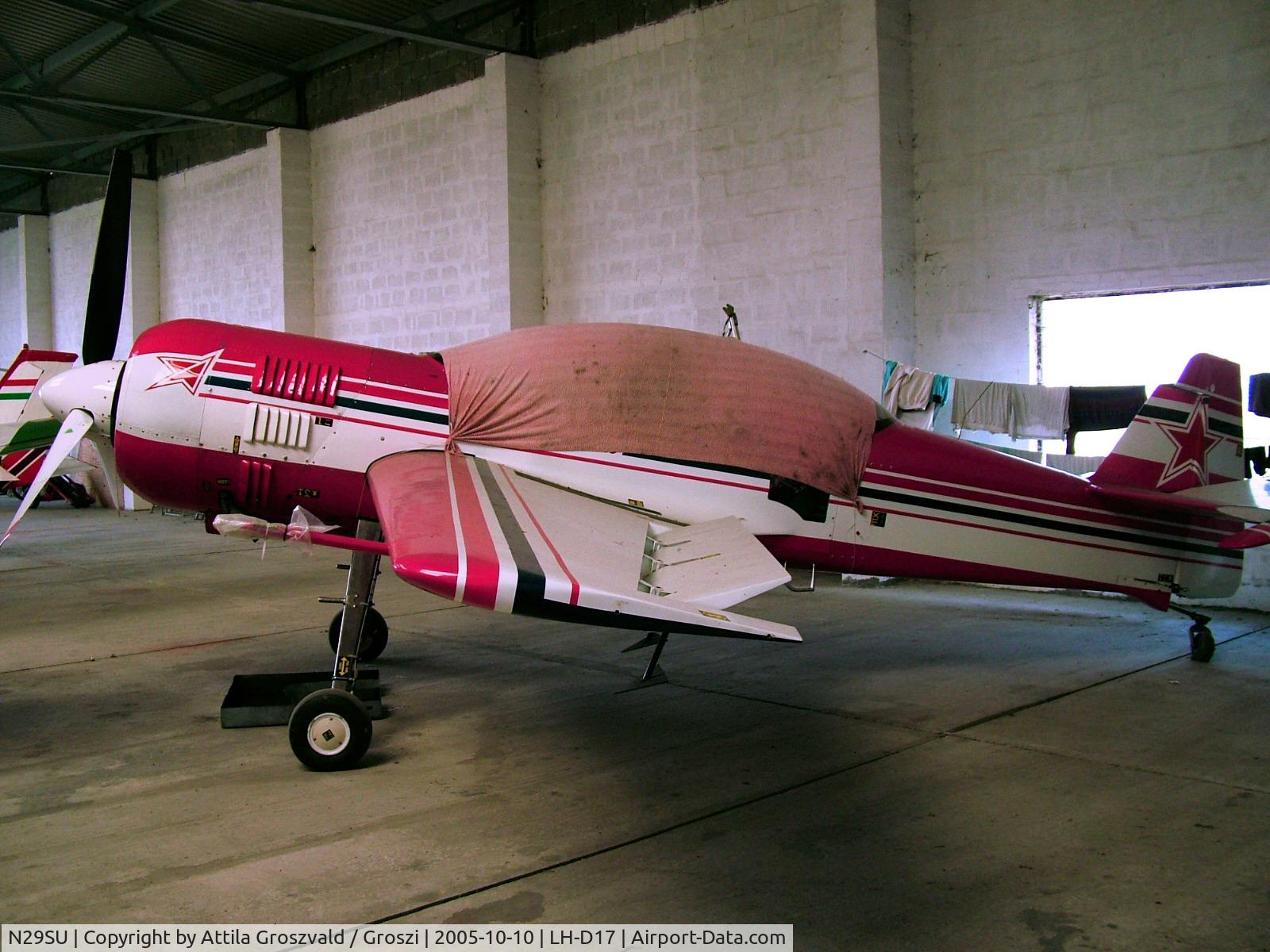 N29SU, Sukhoi Su-29 C/N 72-01, Gyorszentiván-Bony airport / LH-D17 Hungary