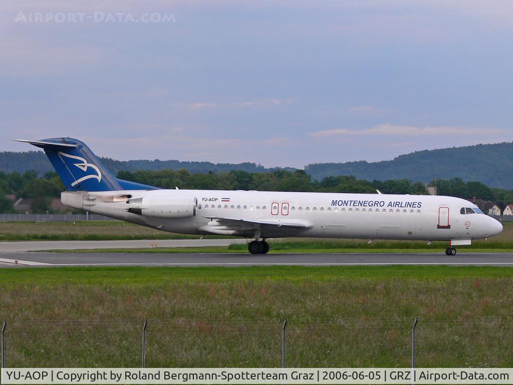 YU-AOP, 1991 Fokker 100 (F-28-0100) C/N 11332, F-100